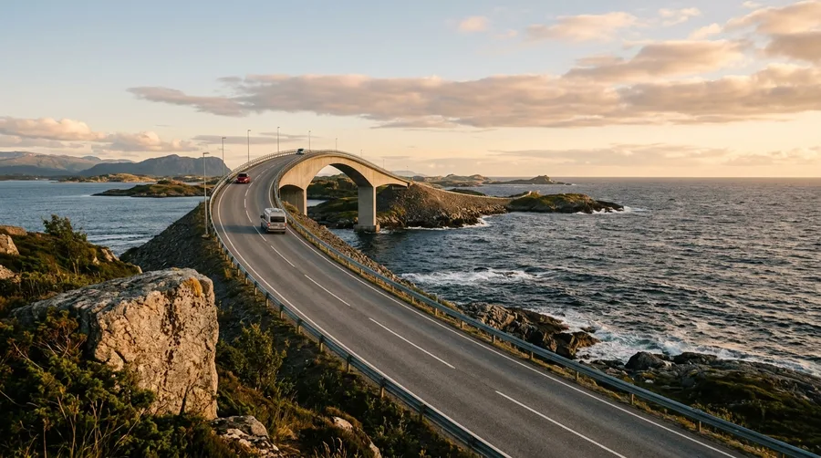 Drive the Sweeping Atlantic Ocean Road