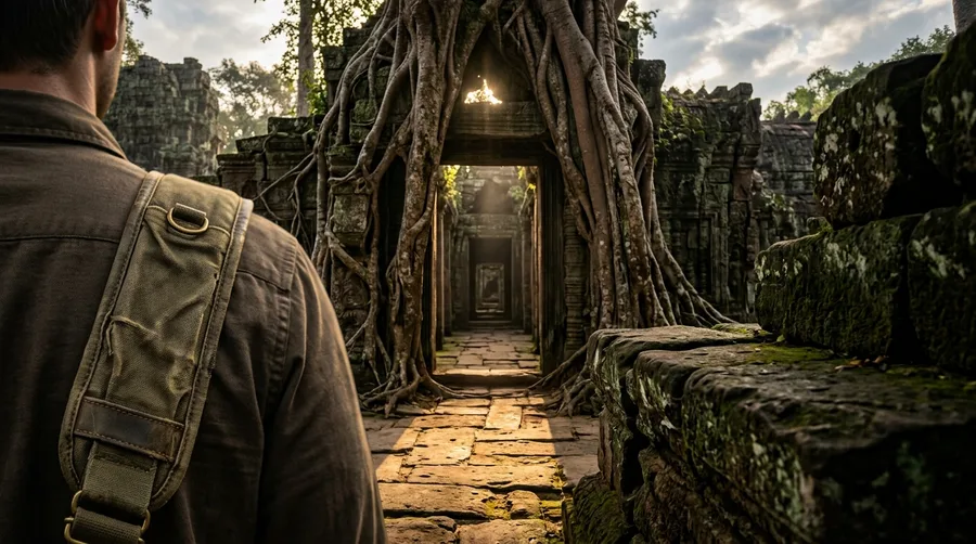 Photograph Ta Prohm Temple