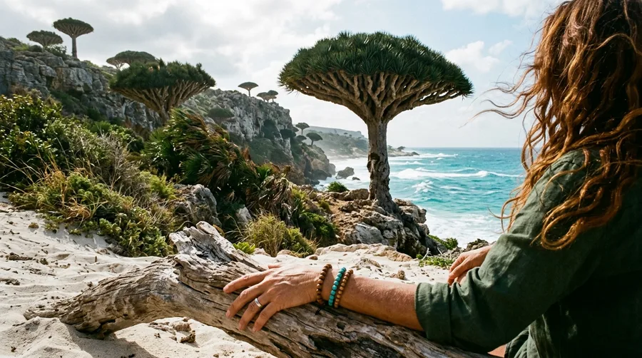 Socotra Island Dragon Trees