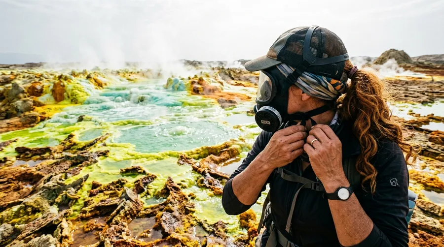 Danakil Depression Salt Pans