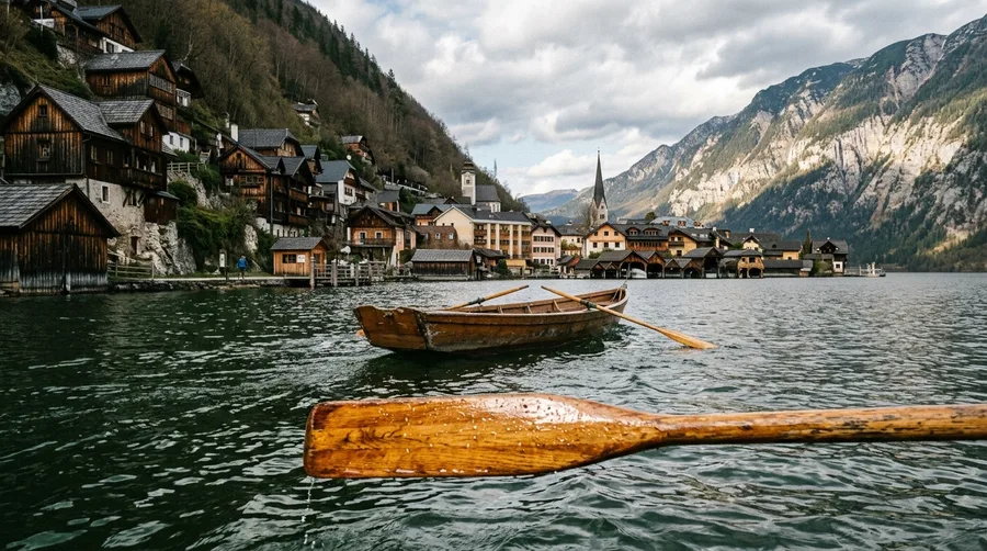 Rent a private salt mine tour boat in Hallstatt