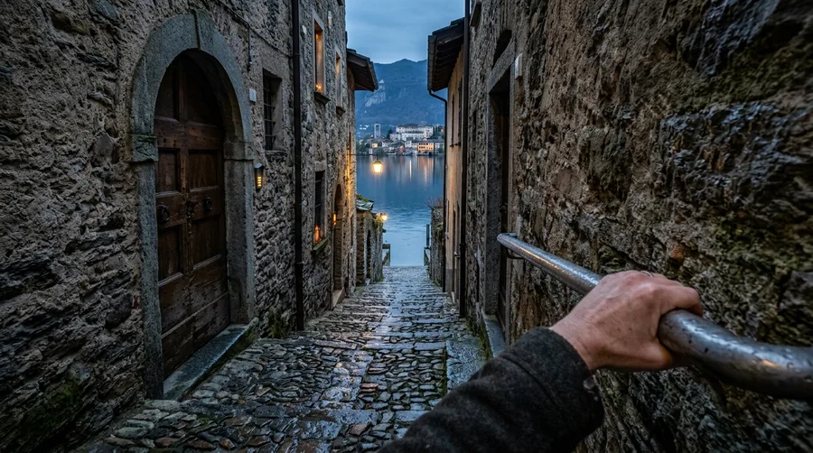 Wander the silent alleys of Orta San Giulio