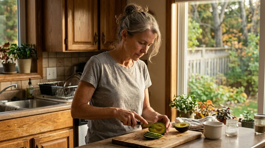 Avocado Slices For Stable Energy