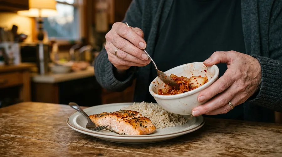 Kimchi as a Dinner Side Dish