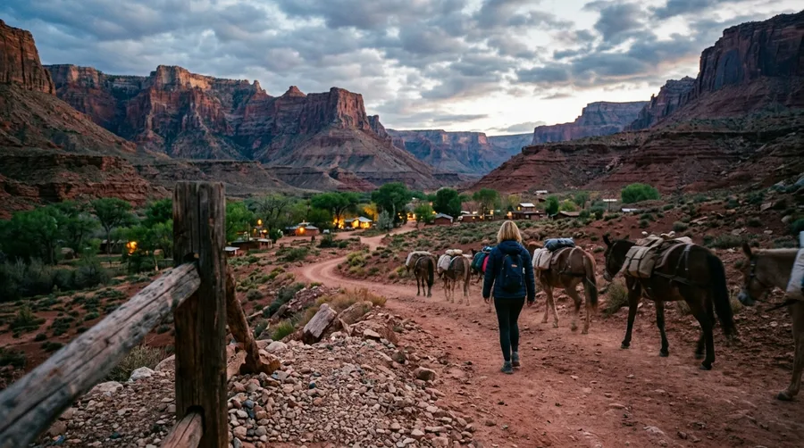 Hike into Supai Village in Arizona
