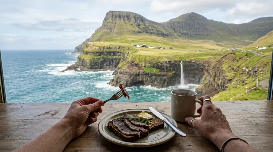 Taste Fermented Mutton in Gasadalur