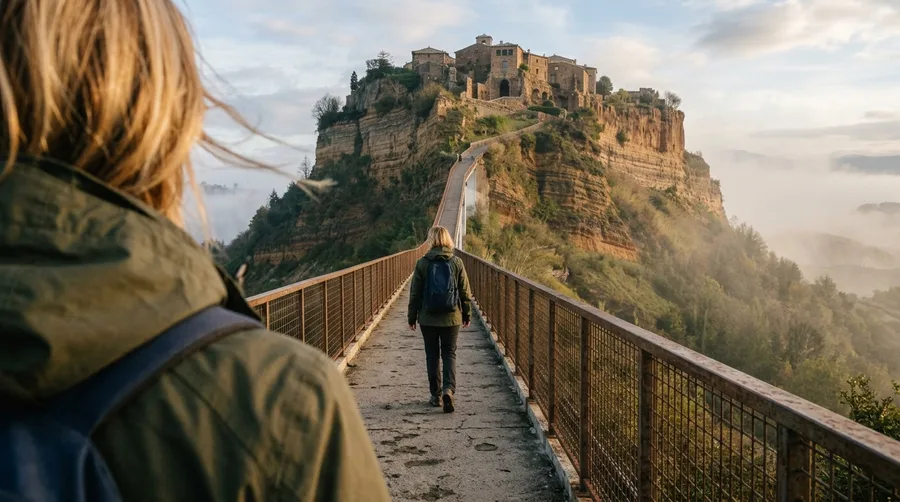 Cross the Bridge to Civita di Bagnoregio