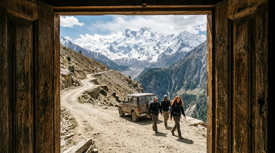 Fairy Meadows Road