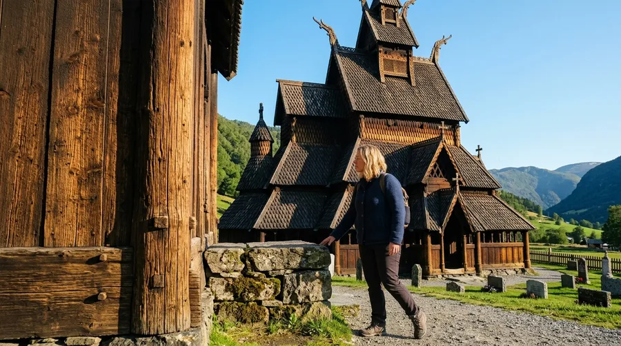 Explore Borgund Stave Church