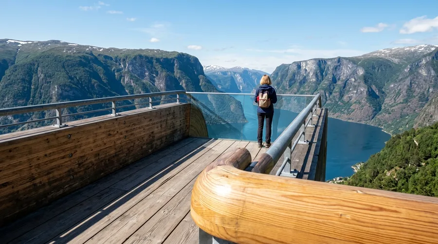 Step onto Stegastein Platform