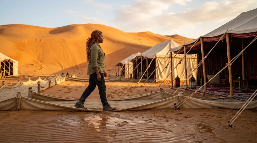 Book a Tented Desert Camp in Wahiba Sands, Oman