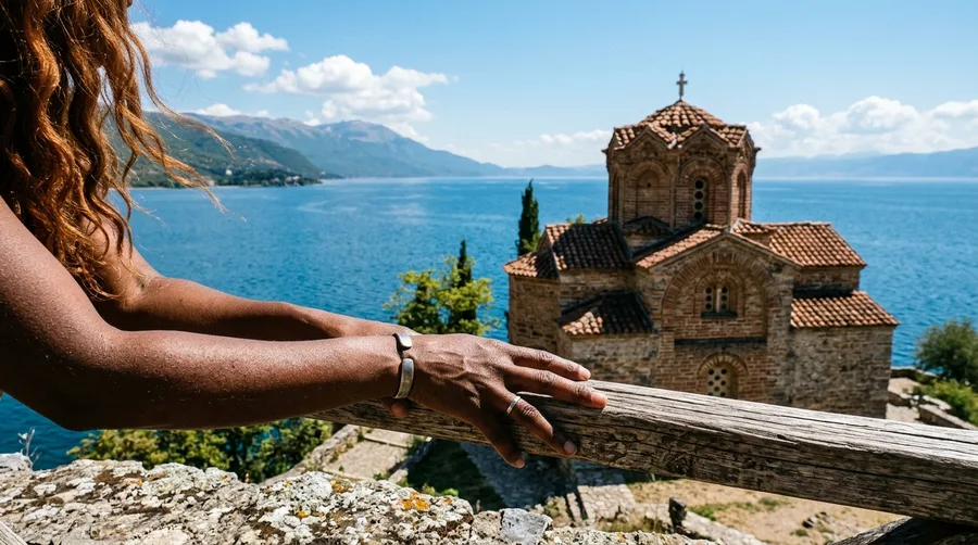 Wander the Old Town in Ohrid, North Macedonia