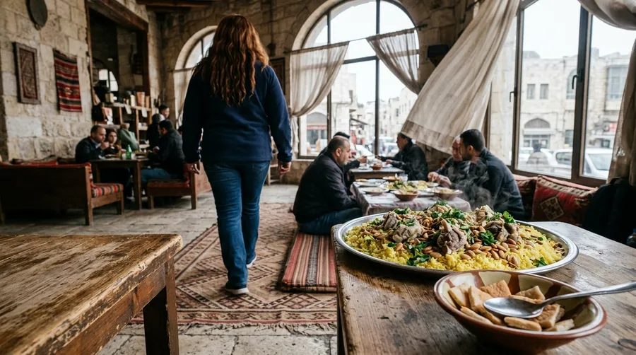 Eat Traditional Mansaf in Amman, Jordan