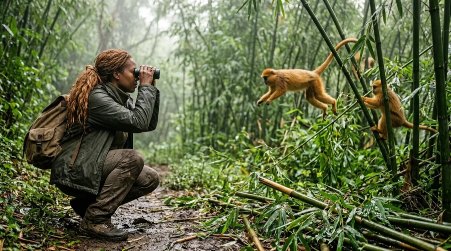 Track Golden Monkeys in Nyungwe, Rwanda