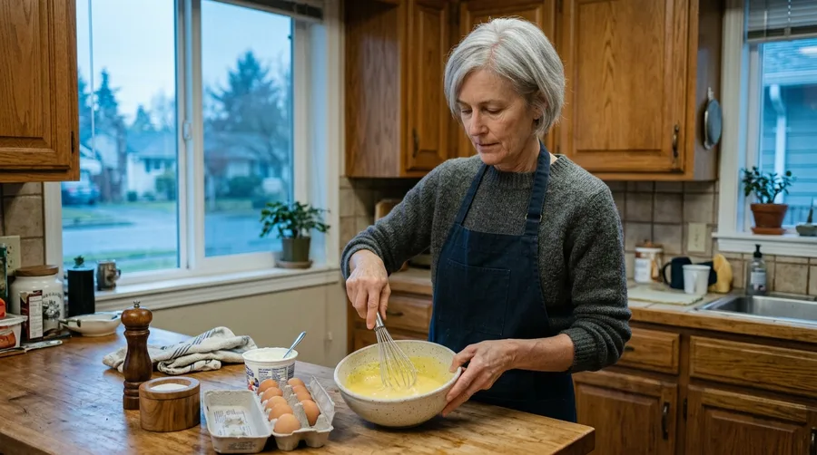 Cottage Cheese Scrambled Eggs