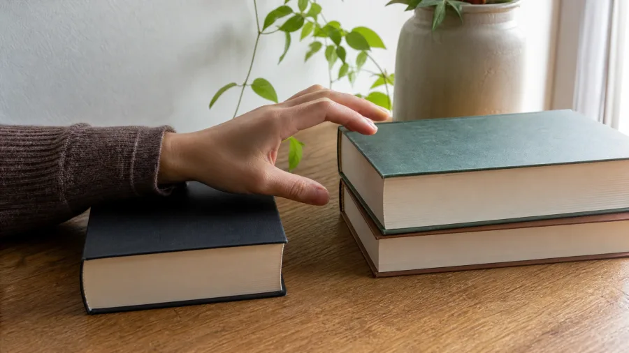 Starting new books immediately overwrites recent knowledge
