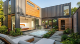 L-Shape Container Homes: Maximize Views & Privacy