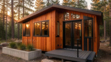 9 Vertical Cedar Siding Tiny Houses That Look Incredibly High-End